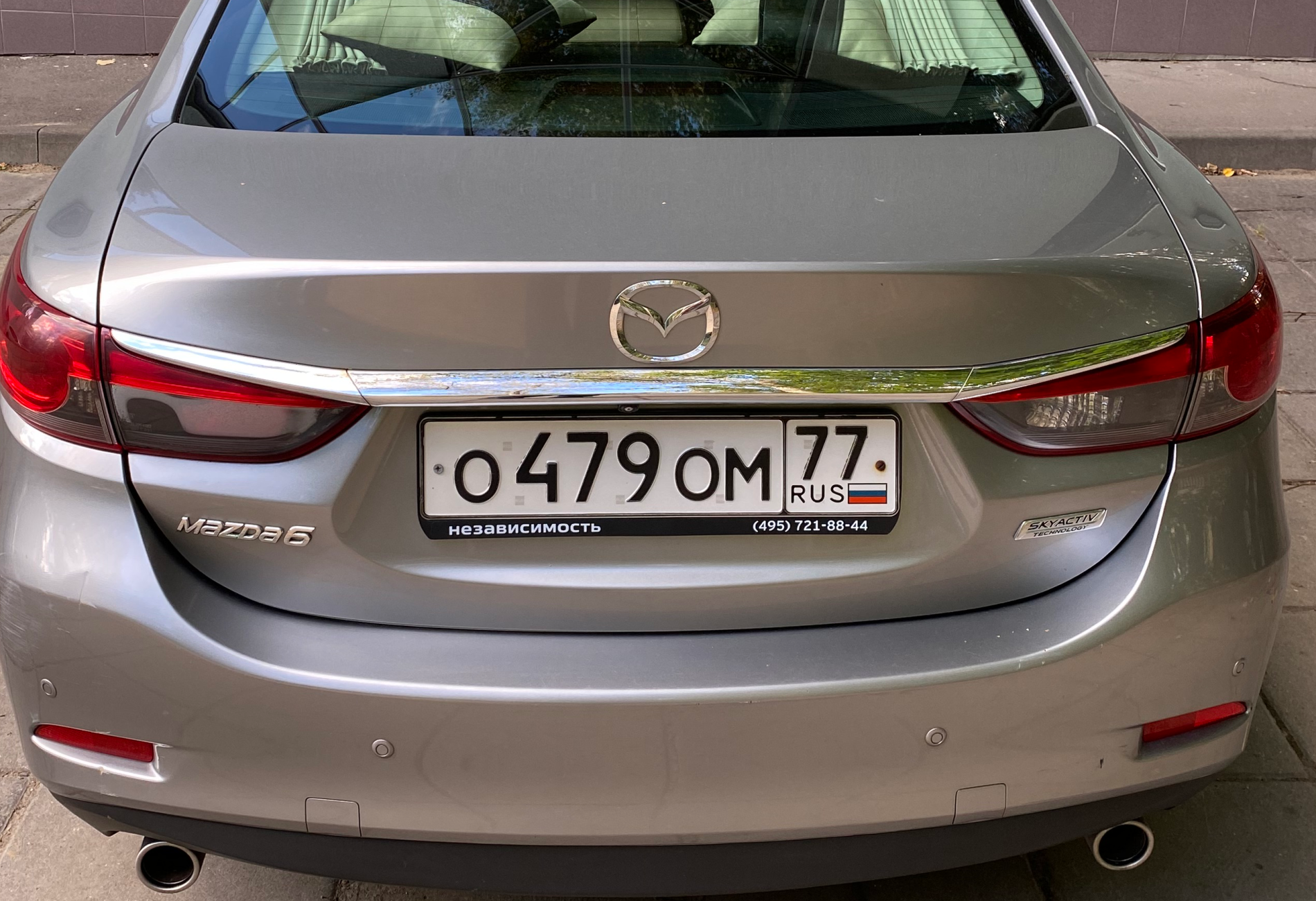 Аренда mazda 6 комфорт класса 2012 года в городе Москва Новые Черемушки от 4500 руб./сутки, передний привод, двигатель: бензин, объем 2 литра, ОСАГО (Впишу в полис), без водителя, недорого, вид 4 - RentRide