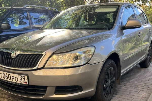 Прокат авто skoda octavia эконом класса 2011 года в городе Калининград от 1280 руб./сутки, передний привод, двигатель: бензин, объем 1.6 литров, ОСАГО (Впишу в полис), без водителя, недорого - RentRide