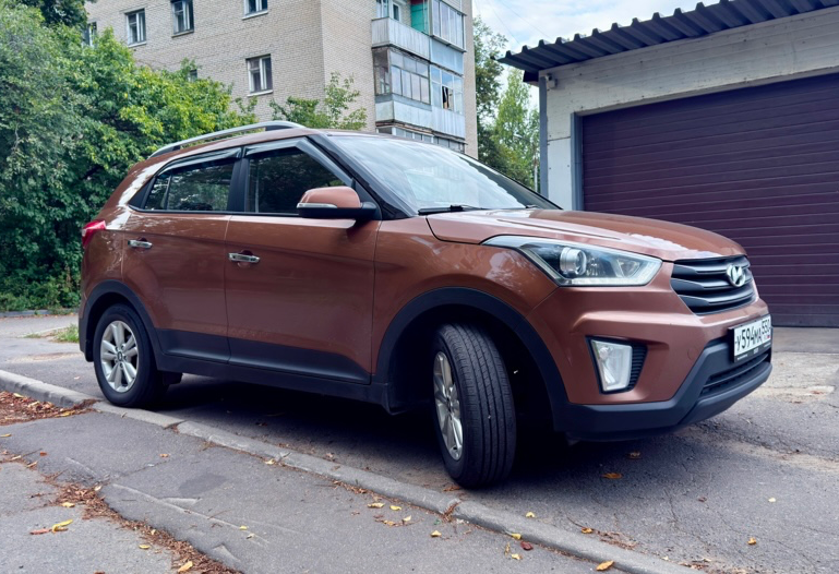 Аренда hyundai creta эконом класса 2018 года в городе Москва от 2800 руб./сутки, передний привод, двигатель: бензин, объем 2 литра, каско (Впишу в полис), ОСАГО (Впишу в полис), без водителя, недорого, вид 2 - RentRide