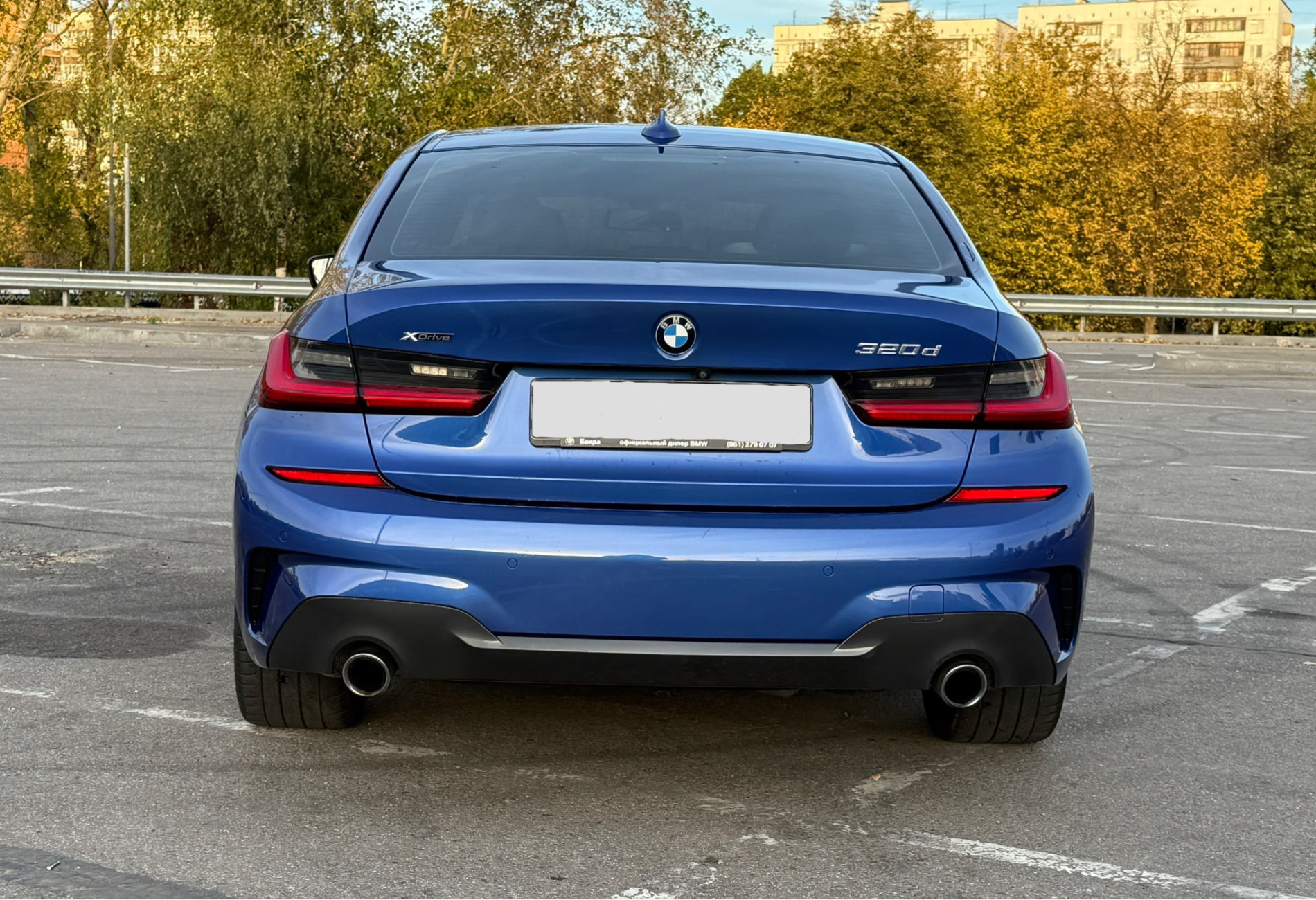 Аренда bmw 3-serii бизнес класса 2020 года в городе Москва Бабушкинская от 7200 руб./сутки, полный привод, двигатель: дизель, объем 2 литра, каско (Впишу в полис), ОСАГО (Мультидрайв), без водителя, недорого, вид 6 - RentRide
