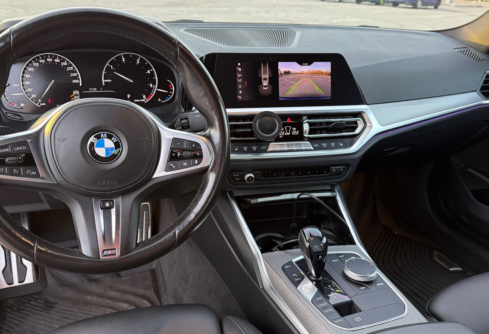 Аренда bmw 3-serii бизнес класса 2020 года в городе Москва Бабушкинская от 7200 руб./сутки, полный привод, двигатель: дизель, объем 2 литра, каско (Впишу в полис), ОСАГО (Мультидрайв), без водителя, недорого, вид 7 - RentRide