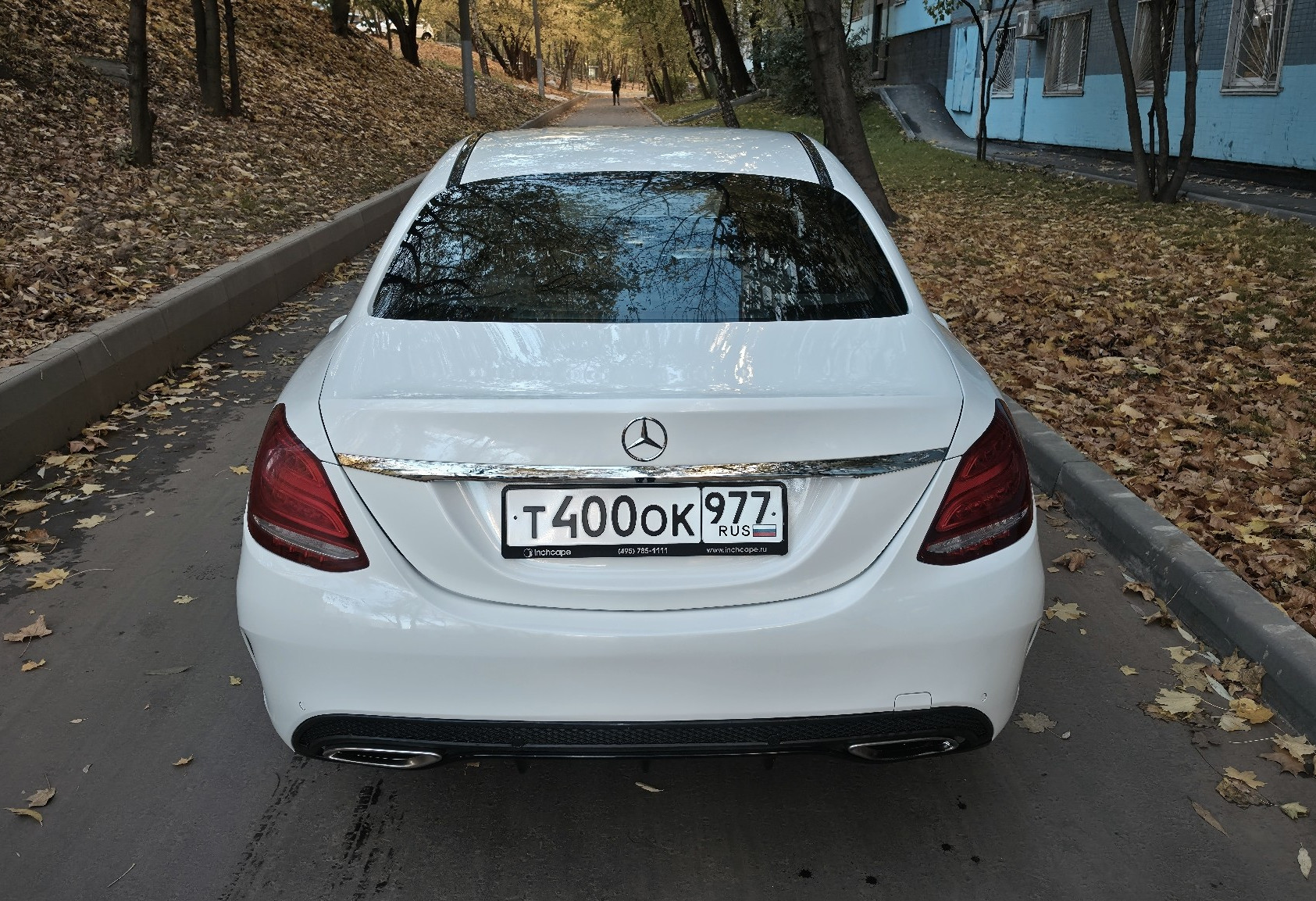 Аренда mercedes-benz c-klass бизнес класса 2017 года в городе Москва Царицыно от 6400 руб./сутки, задний привод, двигатель: бензин, объем 1.6 литров, ОСАГО (Впишу в полис), без водителя, недорого, вид 6 - RentRide