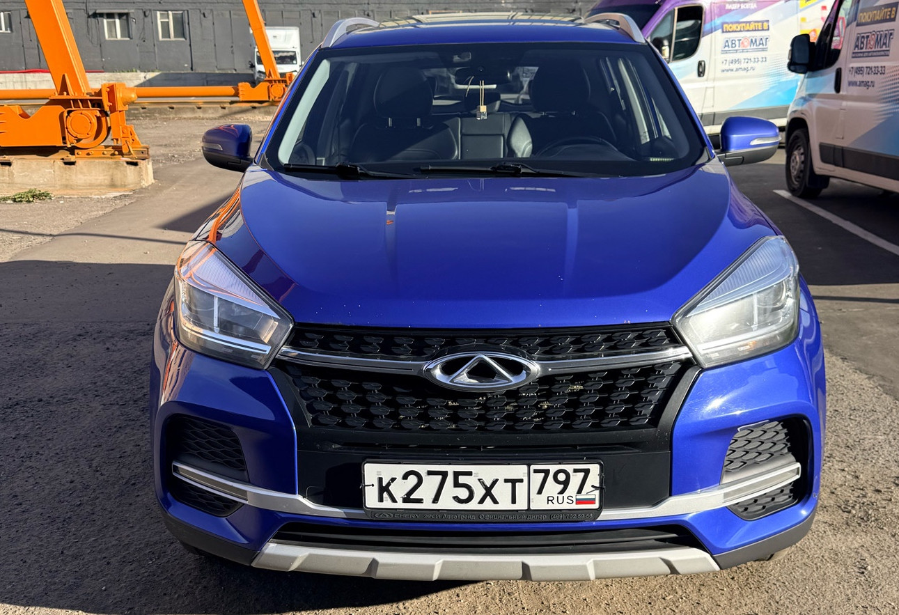 Аренда chery tiggo-4 2022 года в городе Москва Тульская от 2480 руб./сутки, передний привод, двигатель: бензин, объем 1.5 литров, каско (Мультидрайв), ОСАГО (Мультидрайв), без водителя, недорого, вид 3 - RentRide