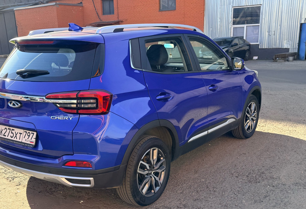 Аренда chery tiggo-4 2022 года в городе Москва Тульская от 2480 руб./сутки, передний привод, двигатель: бензин, объем 1.5 литров, каско (Мультидрайв), ОСАГО (Мультидрайв), без водителя, недорого, вид 5 - RentRide