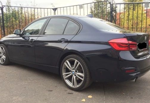 Аренда bmw 3-serii стандарт класса 2017 года в городе Москва Проспект Вернадского от 4800 руб./сутки, задний привод, двигатель: бензин, объем 1.5 литров, каско (Мультидрайв), ОСАГО (Мультидрайв), без водителя, недорого, вид 2 - RentRide