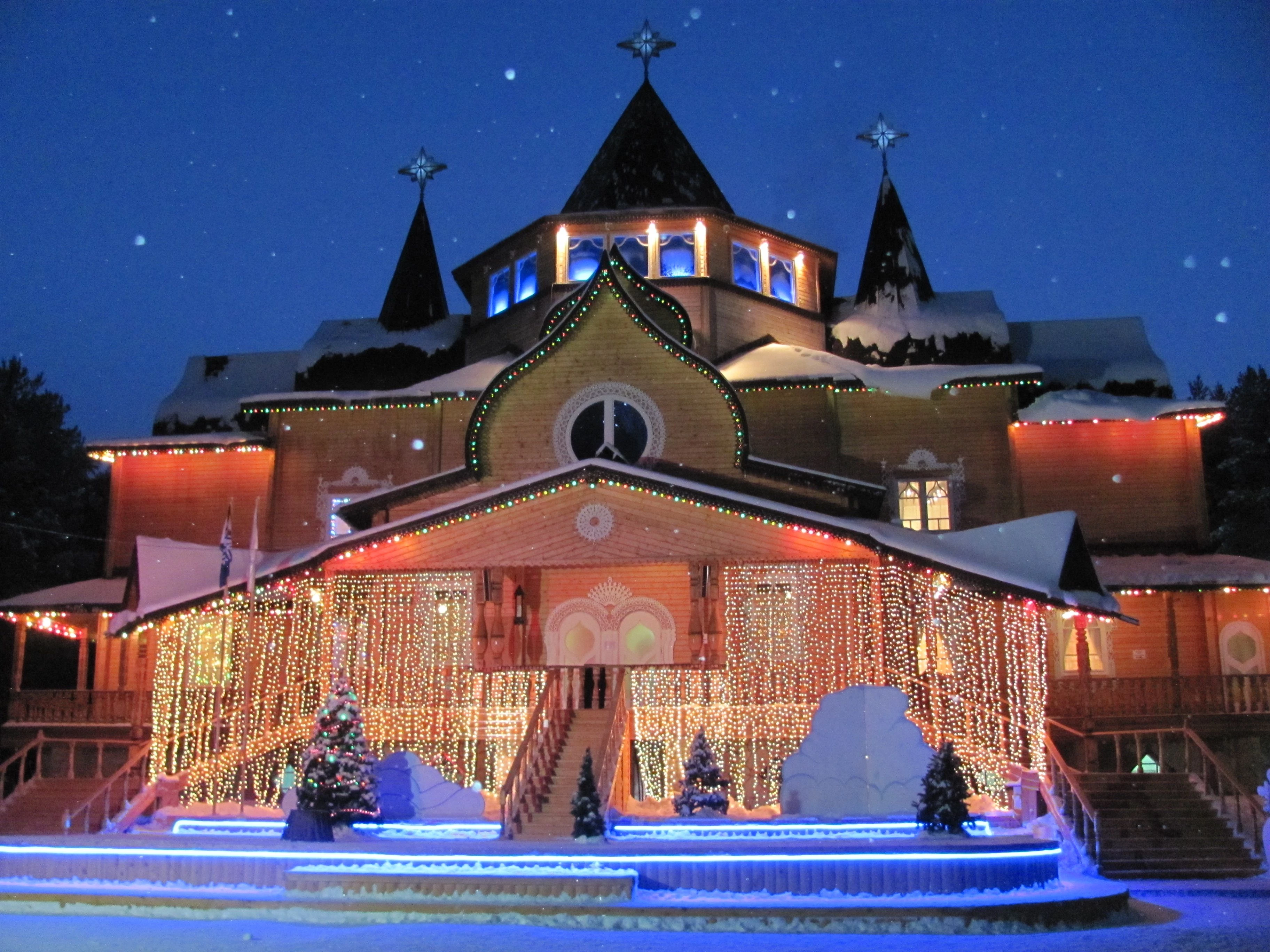 Дом Деда Мороза для туристов