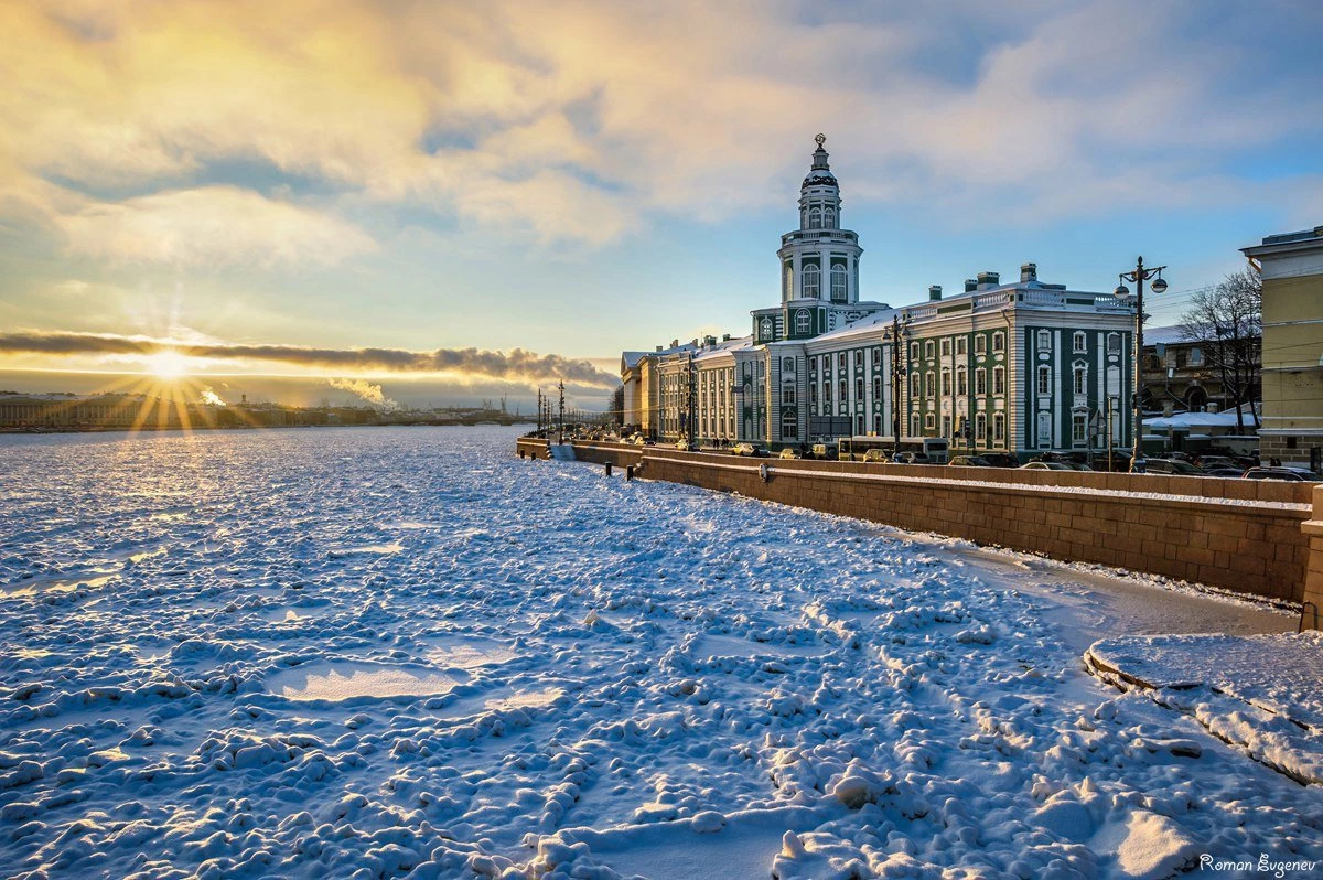 Санкт-Петербург зимой 