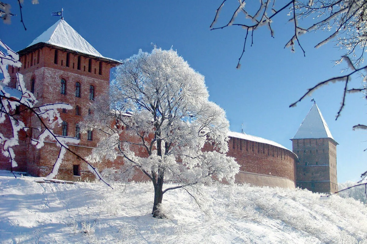 Великий Новгород зимой