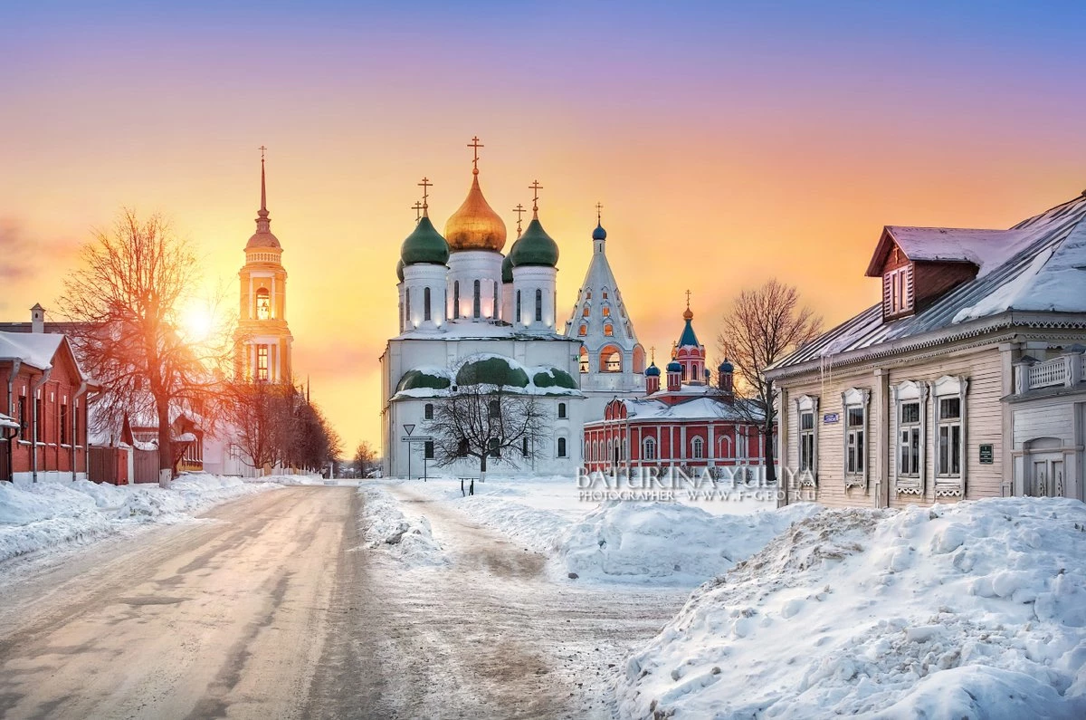 Коломенский кремль зимой