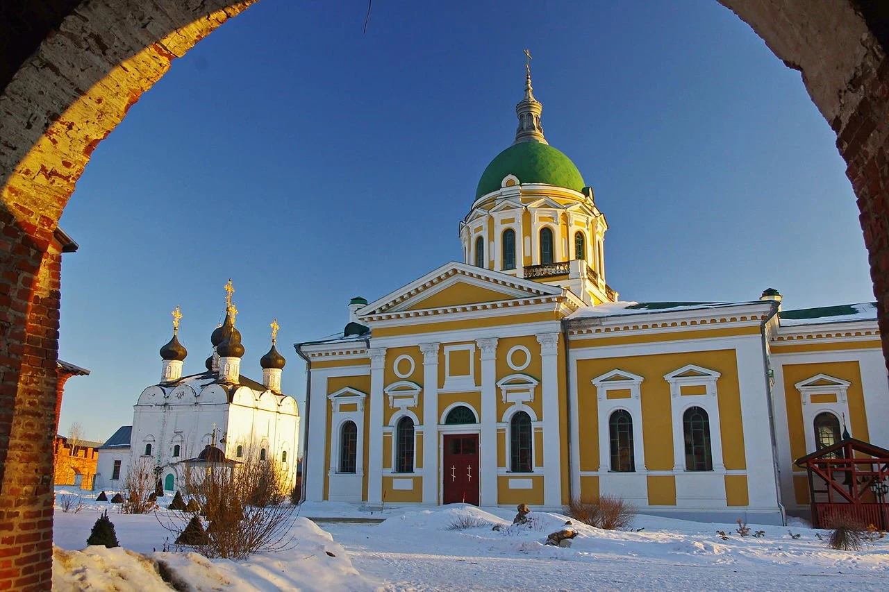 Зарайский кремль зимой